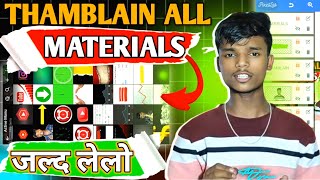 Thamblain all materials kaha se le। youtube thumbnail designing material pack activemonu tech [upl. by Druci]