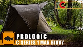 CSERIES 1 MAN BIVVY amp OVERWRAP  Carp Fishing [upl. by Fanchan]