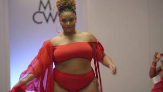 Miami Curves Week Charity Red Swim Runway Show Full Version [upl. by Dryden]