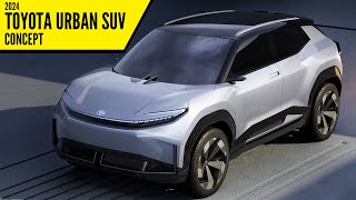 2024 Toyota Urban SUV All Electric Concept EV  First Look  Images  AUTOBICS [upl. by Dry]