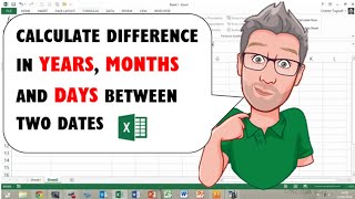 Calculate Difference in Years Months and Days between Two Dates [upl. by Heisser416]