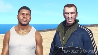 GTA V in IV  Los Santos Trip [upl. by Ennaear890]