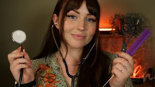 Fastest ASMR  Cranial Nerve Haircut Spa Ear Cleaning Makeup amp More [upl. by Savart781]