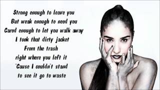 Demi Lovato  In Case Instrumental  Karaoke with lyrics on screen [upl. by Nirac]