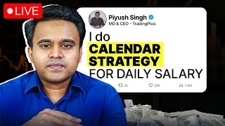 I DO CALENDAR STRATEGY FOR DAILY SALARY  TRADING PLUS [upl. by Barri192]