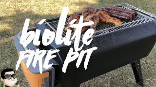 BioLite FirePit Review amp Grilling Food [upl. by Daryle]