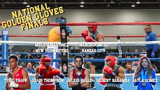 National Golden Gloves 2024 Boxers Compete in FINAL BOUTS Day 6 [upl. by Adniles515]