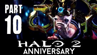 Halo 2 Anniversary Walkthrough Part 10  SACRED ICON Mission 10 Master Chief Collection  60fps [upl. by Atimad339]