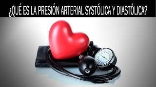 ¿Qué es la presión arterial systólica y diastólica [upl. by Nageet445]