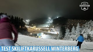 Test Skiliftkarussell Winterberg Reportage [upl. by Anneg]