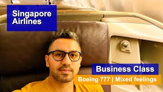 Singapore Airlines NEW FIRST CLASS Suite B777300ER Singapore to Dubai [upl. by Yecad]