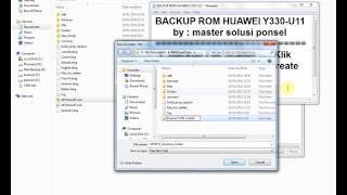 Backup ROM Huawei Y330 U11 [upl. by Ahsart43]