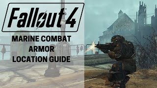 Fallout 4 Far Harbor Marine Armor Location Guide [upl. by Hayden]