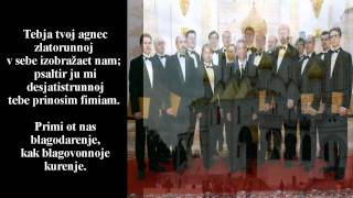 Kol Slaven Valaam Male Voice Choir St Petersburg [upl. by Marion]