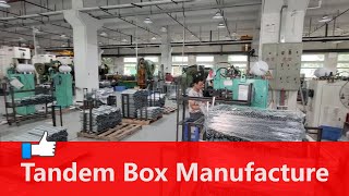 tandembox  How is the metal box drawer slide made What kind of equipment is needed [upl. by Ttirrej]