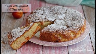 Torta allo yogurt e Albicocche senza glutine e senza burro [upl. by Atinihs]