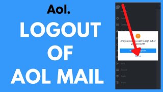 AOL Mail Logout How to Sign Out of AOL Mail  Logout of aolcom [upl. by Nahgaem939]