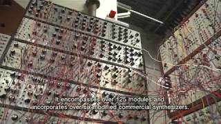 Resynthesizer Modular synthesizer installation at MITs Plasma Science and Fusion Center [upl. by Aicatan]