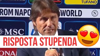 Risposta STRAORDINARIA di Antonio Conte 👏💙 [upl. by Convery]