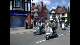 New Forest Scooter Club amp Other Local Clubs Rideout To Poole 29513 [upl. by Erodaeht]