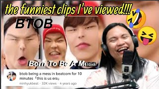 BTOB Reaction  btob being a mess in beatcom for 10 minutes「this is us era by minhyukbeat [upl. by Calabresi]