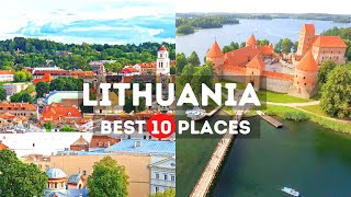 Amazing Places to Visit in Lithuania  Travel Video [upl. by Ronnoc]