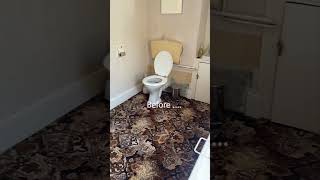 Victorian house bathroom transformation diy homeimprovement homerenovation [upl. by Ioyal684]