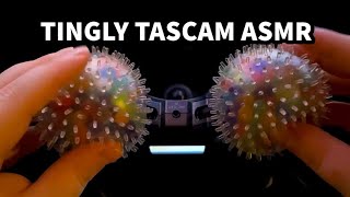 ASMR I CANT GET ENOUGH OF THIS MIC 🤩  TASCAM ASMR  NO Talking ASMR [upl. by Anaeerb]