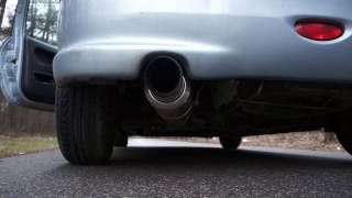 Peugeot 206 20 HDi  Decat  WM Sport exhaust sound [upl. by Noxid]