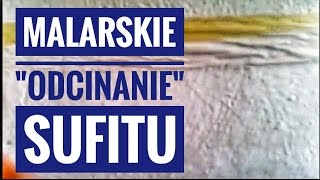 Odcinanie sufitu bez zacieków [upl. by Noved]