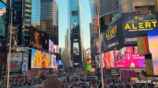 Times Square  TONS of Digital Billboards Than Ever Before  3D Billboard  New York City [upl. by Aicelf]