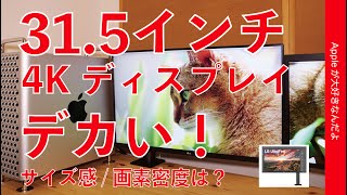 新製品！LGの315インチ 4Kディスプレイ（最初からモニターアーム付）を試す・気になるサイズ感と画素密度はどう？MacBook ProやMac ProiPad Proに接続32UN880B [upl. by Tezzil71]