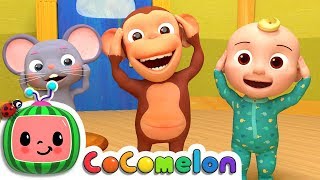 Head Shoulders Knees amp Toes  CoComelon Nursery Rhymes amp Kids Songs [upl. by Rik]