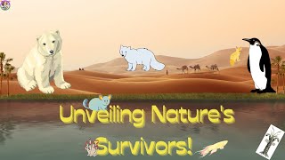 Natures Survivorsanimal adaptationsnatureanimalsdesertwildlifeAnimal explorationSahara🐁🐪 [upl. by Piggy]