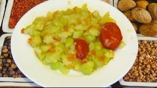 Тушёные кабачки  Вкусно и Просто [upl. by Annabal820]