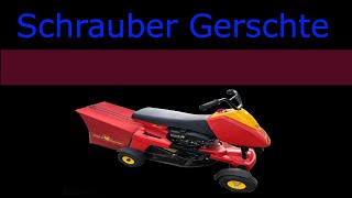 Rasenmäher Traktor Scooter Keilriemen einbauen Funktion Prüfen [upl. by Yessej]