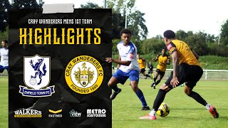 Enfield Town VS Cray Wanderers  2  0  HIGHLIGHTS  Isthmian Premier League [upl. by Ahsena188]