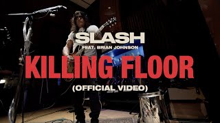 Slash feat Brian Johnson  quotKilling Floorquot Official Music Video [upl. by Kit]