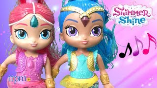 Shimmer and Shine Genie Dance Shimmer amp Shine Dolls from FisherPrice [upl. by Einafets]