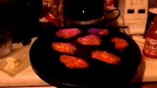 Pizzazz Pizza Oven cooking Buffalo wings [upl. by Modesty]