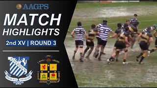 Riverview vs Scots  AAGPS Round 3  2nd XV Highlights [upl. by Levina480]