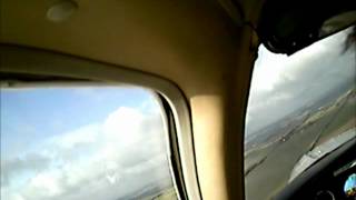 Precautionary landing  rough engine [upl. by Valeta]