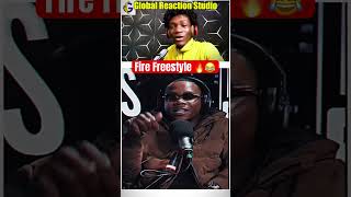 Rate this Freestyle 110 🔥youtubeshort rap hiphopmusic rapreaction shortsfeed nanabeereacts [upl. by Ayala]