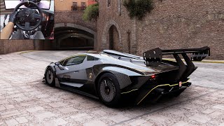 1600HP Lamborghini Essenza SCV12  Forza Horizon 5  Thrustmaster TX [upl. by Ahtreb610]