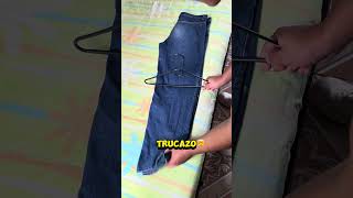 Cómo colgar los pantalones para ahorrar espacio 🤩 [upl. by Marne18]