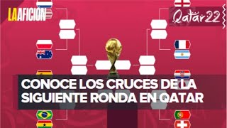 Clasificados a Qatar 2022 Octavos de final al momento y eliminados del Mundial HOY [upl. by Ylro841]