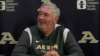 2024 Akron Zips Football Weekly Press Conference [upl. by Sharla213]