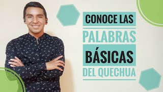 CURSO DE QUECHUA  Leccion 1 PALABRAS BÁSICAS DEL QUECHUA [upl. by Eilrac]