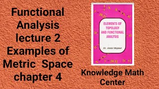 Metric Space Examples [upl. by Acnaiv124]