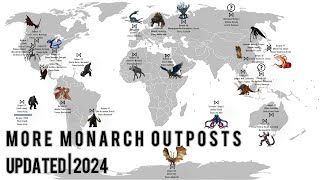 All Monarch Outposts  Updated 2024 [upl. by Aicat]